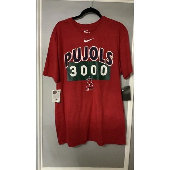 NWT XL Albert Pujols 3000 Hits Nike Tee - Picture 1 of 2